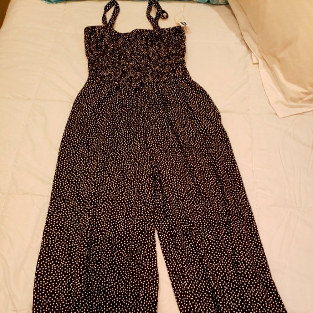 Old Navy smocked jersey cami jumpsuit - XS